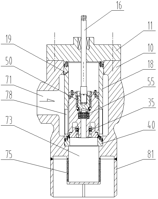 Sealing pair of dual-sealing-face valve, dual-sealing-face valve and application of dual-sealing-face valve serving as bypass valve