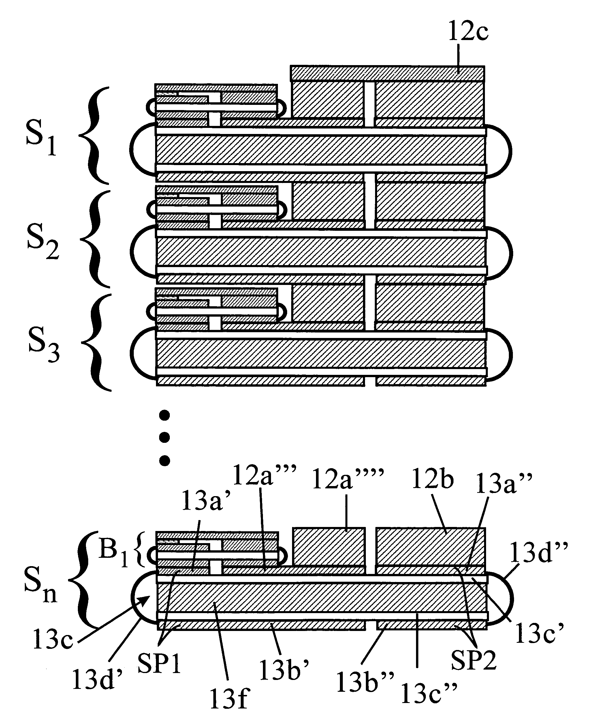 Diode laser subelement and arrangements with such diode laser subelement