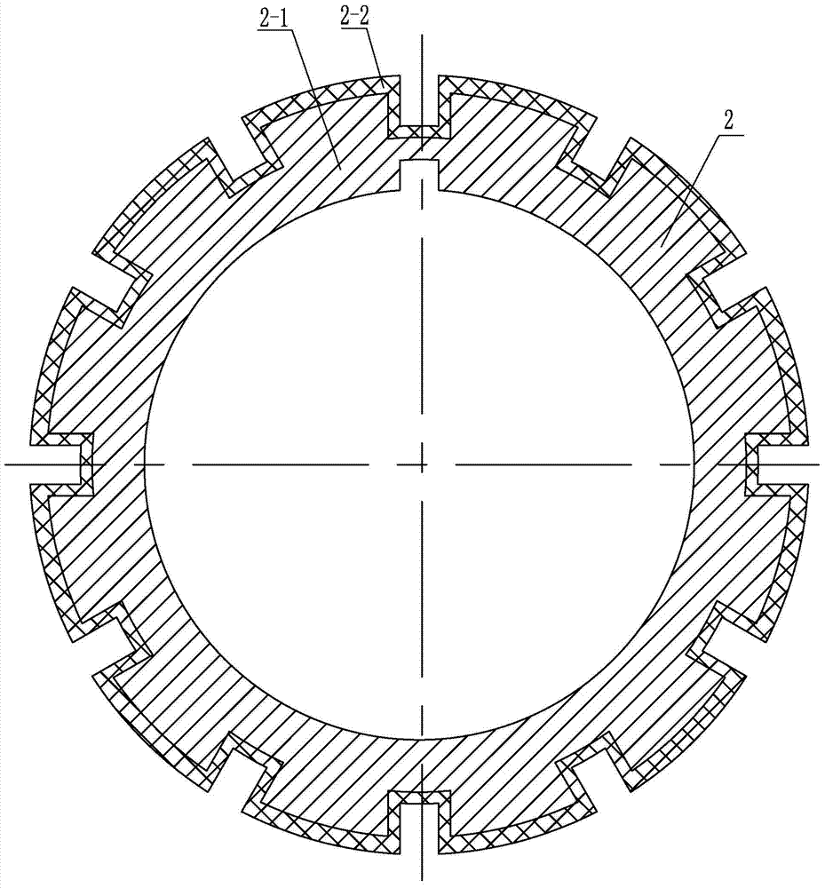 A ceramic layer growth method of a press roller for a flat-die biomass molding machine