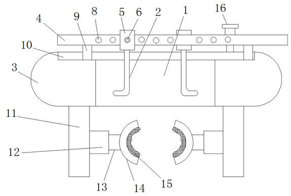 An automatic locking mechanism for clinical operation retractors in general surgery