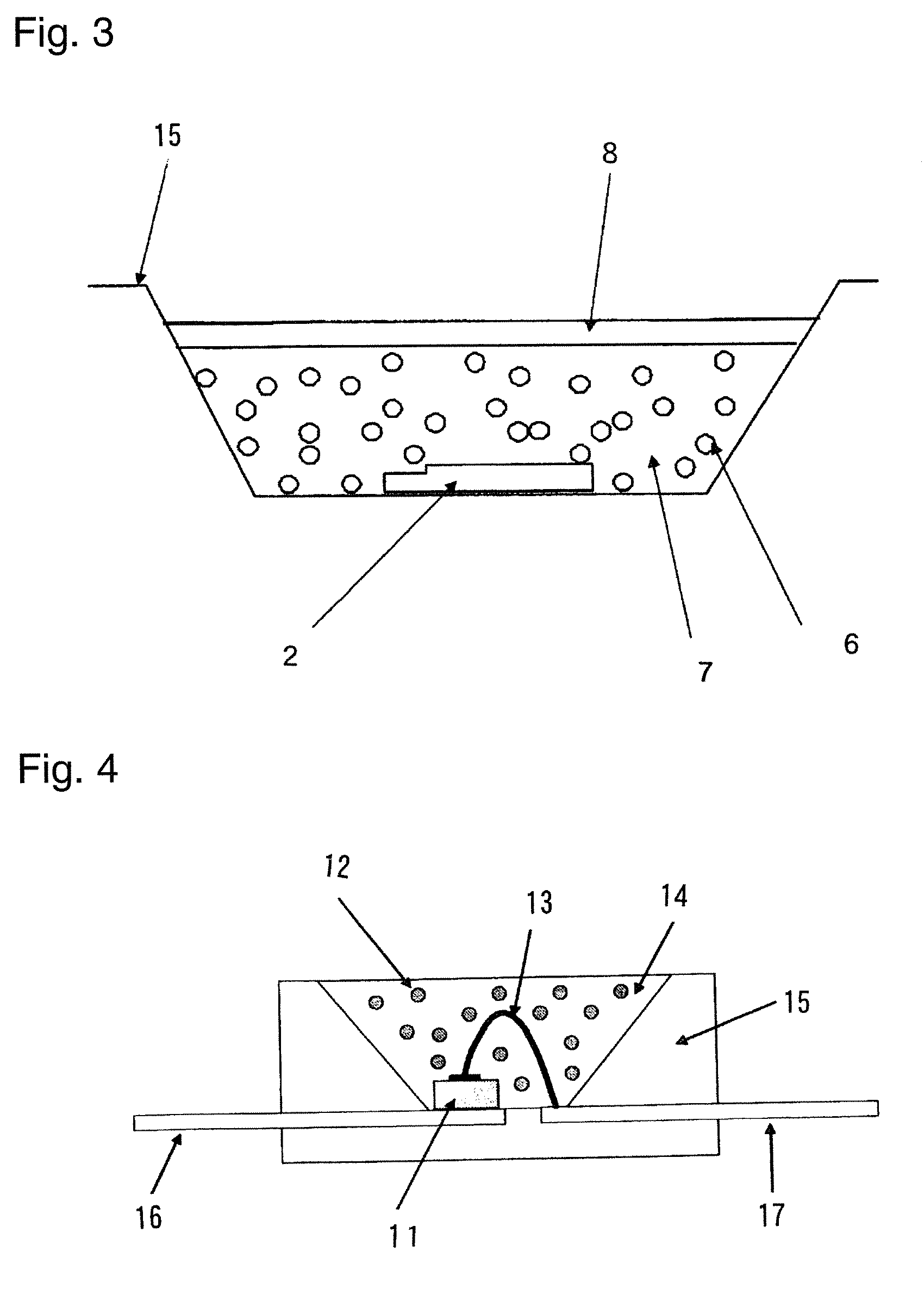 Fluorescent substance and process for producing the same, and luminescent element using the same