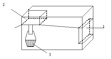 Alcohol testing starting instrument