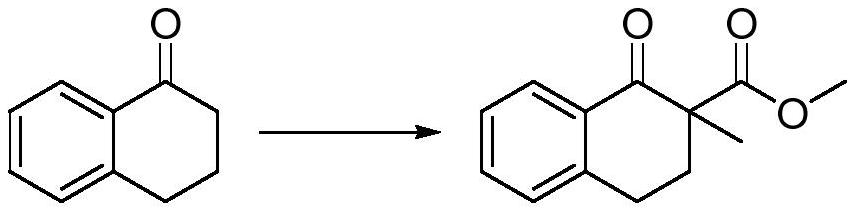 Preparation method of 2-methyl-1-tetralone