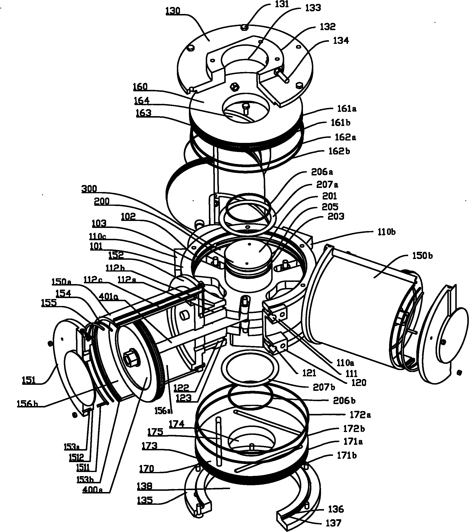 Driving component and using method thereof