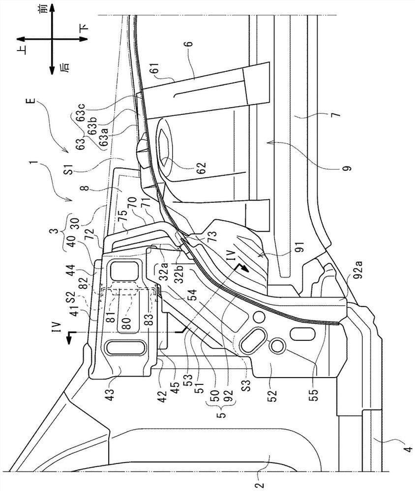 Front body structure