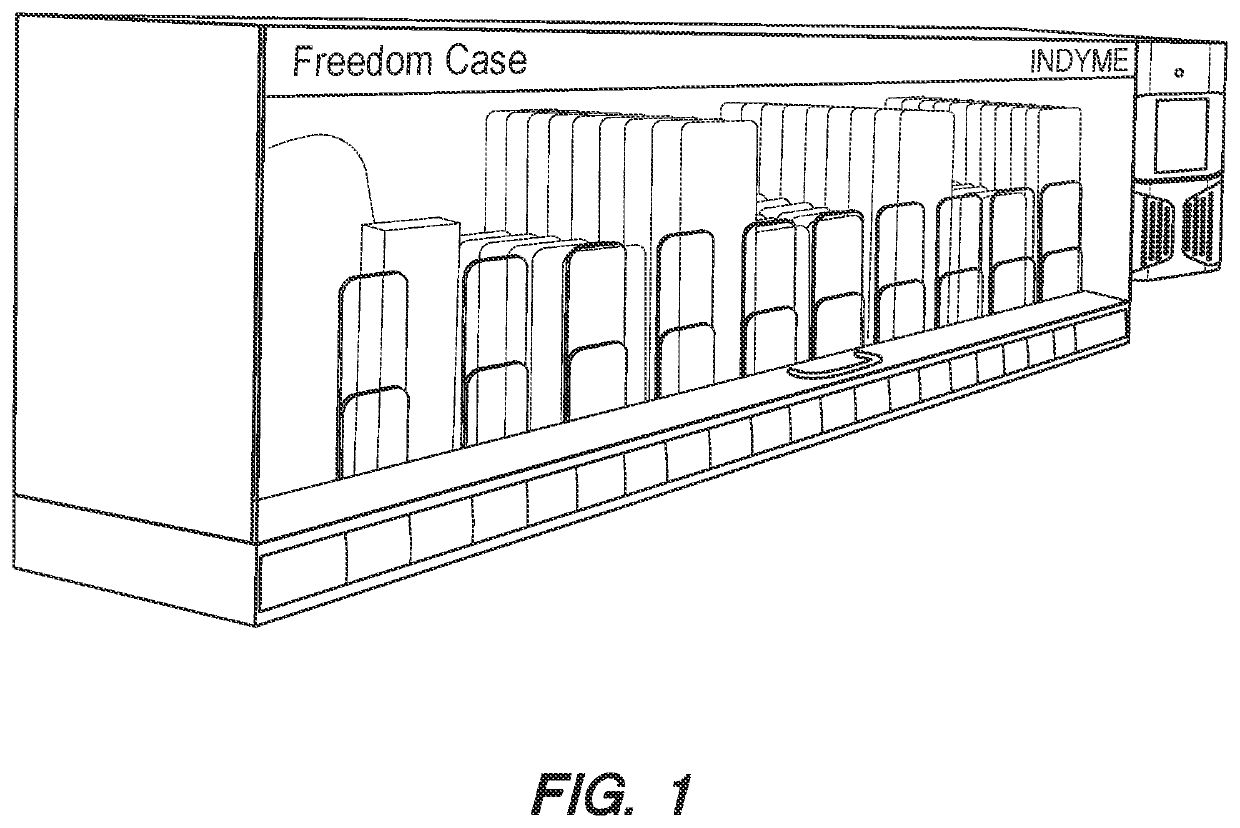 System providing self-service access to locked merchandise