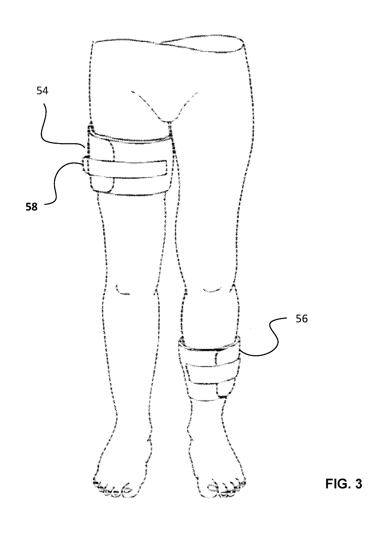 Medical cuff employing electrical stimulation to control blood flow