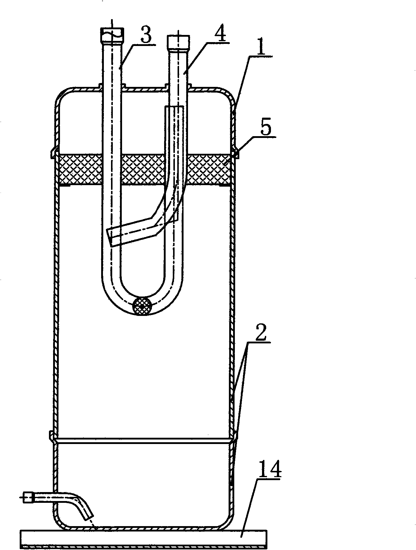 Oil-gas separator