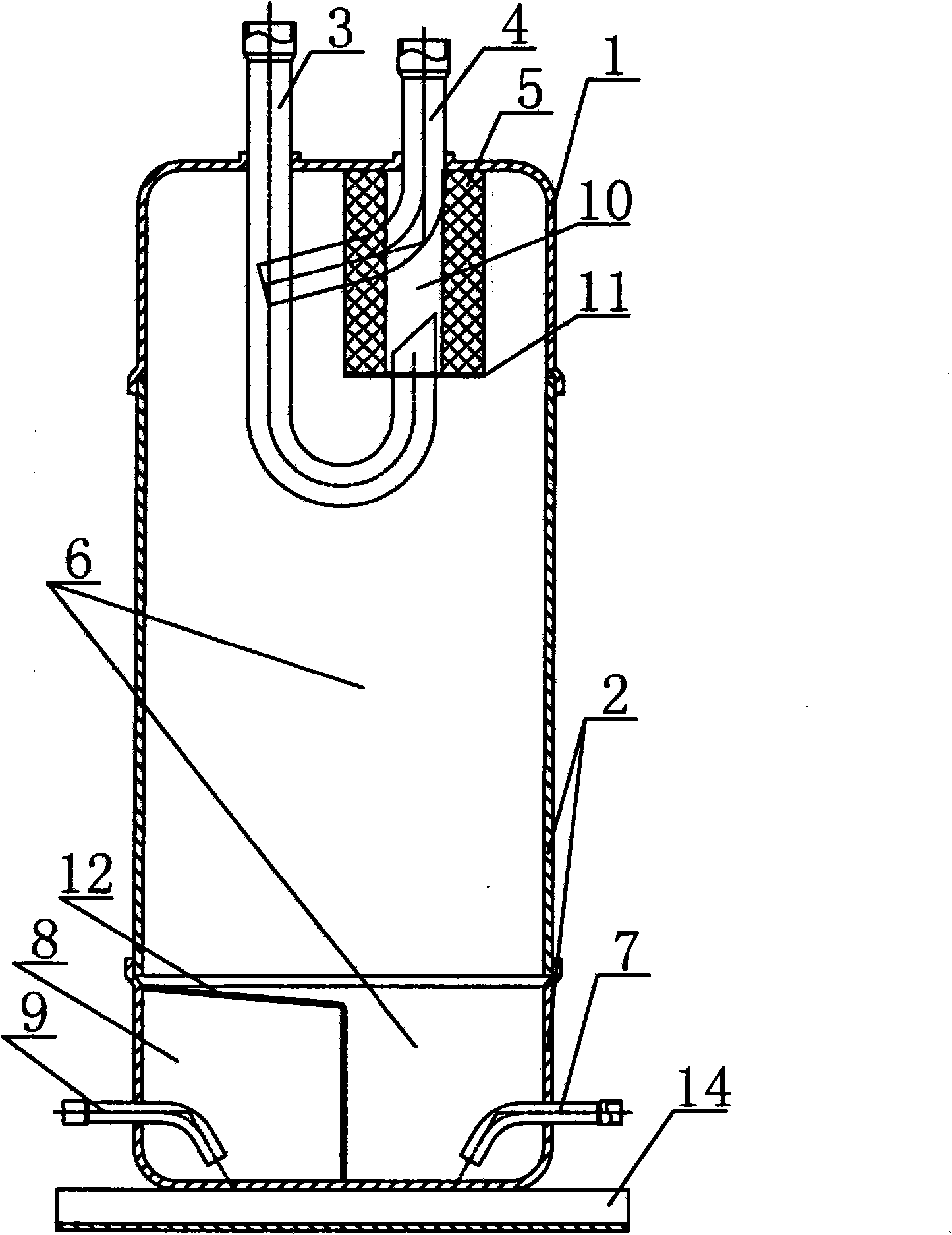 Oil-gas separator