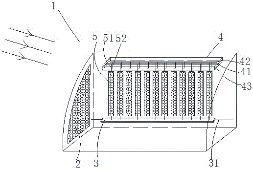 Solar greenhouse supplementary illumination reinforcing system