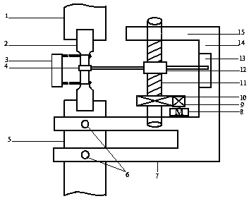 Device for measuring true stress and true strain of sample