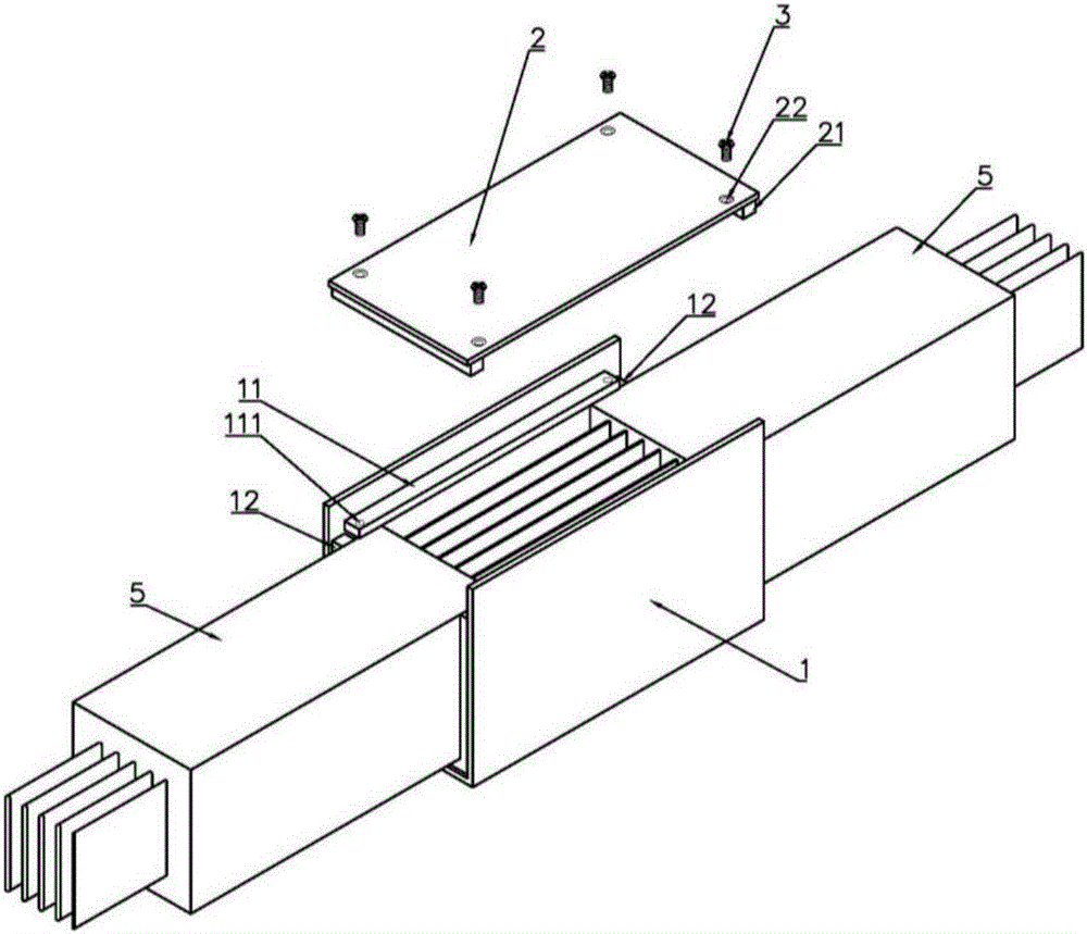 Joint sealing sleeve for bus duct pouring