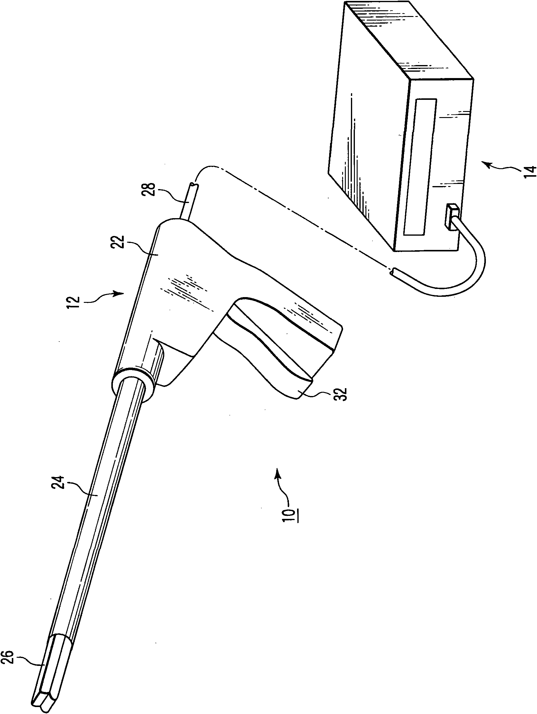 Treatment system, and treatment device