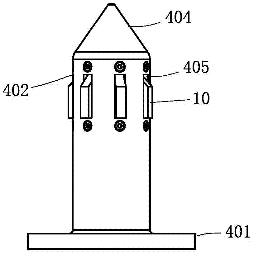 A charging plug and charging garage