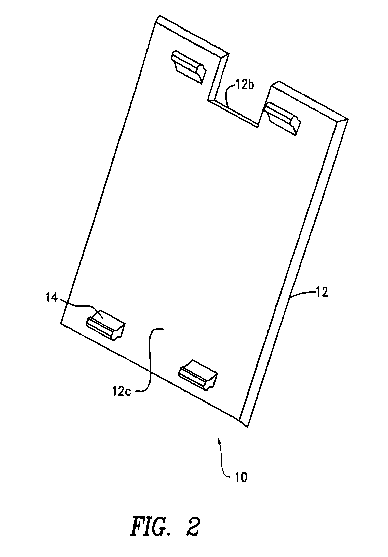 Recessed floor box cover assembly