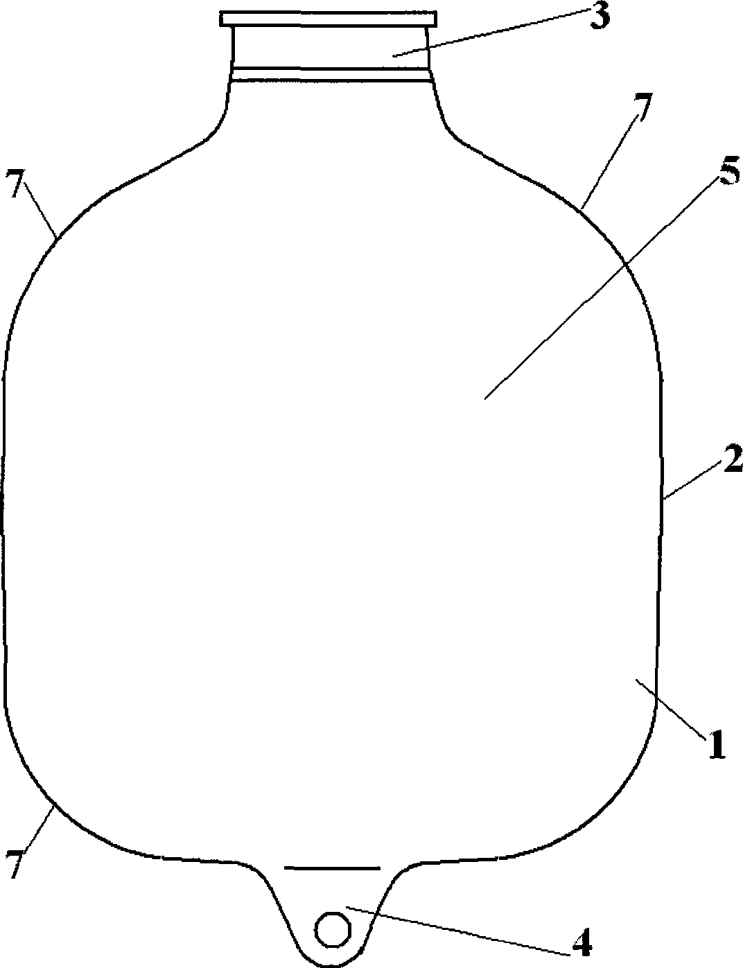 Medical infusion soft bag and method for producing the same, and shaping method