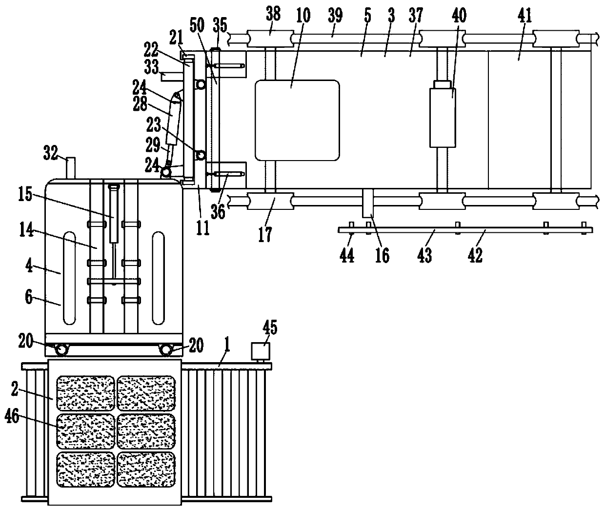 Automatic loading system for emulsified ammonium nitrate fuel oil explosives