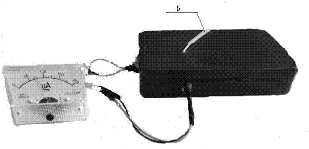 Portable oxygen content quick detector
