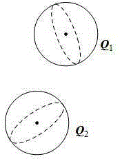 Method for calibrating parabolic catadioptric camera by using separate image of double balls and image of circular point
