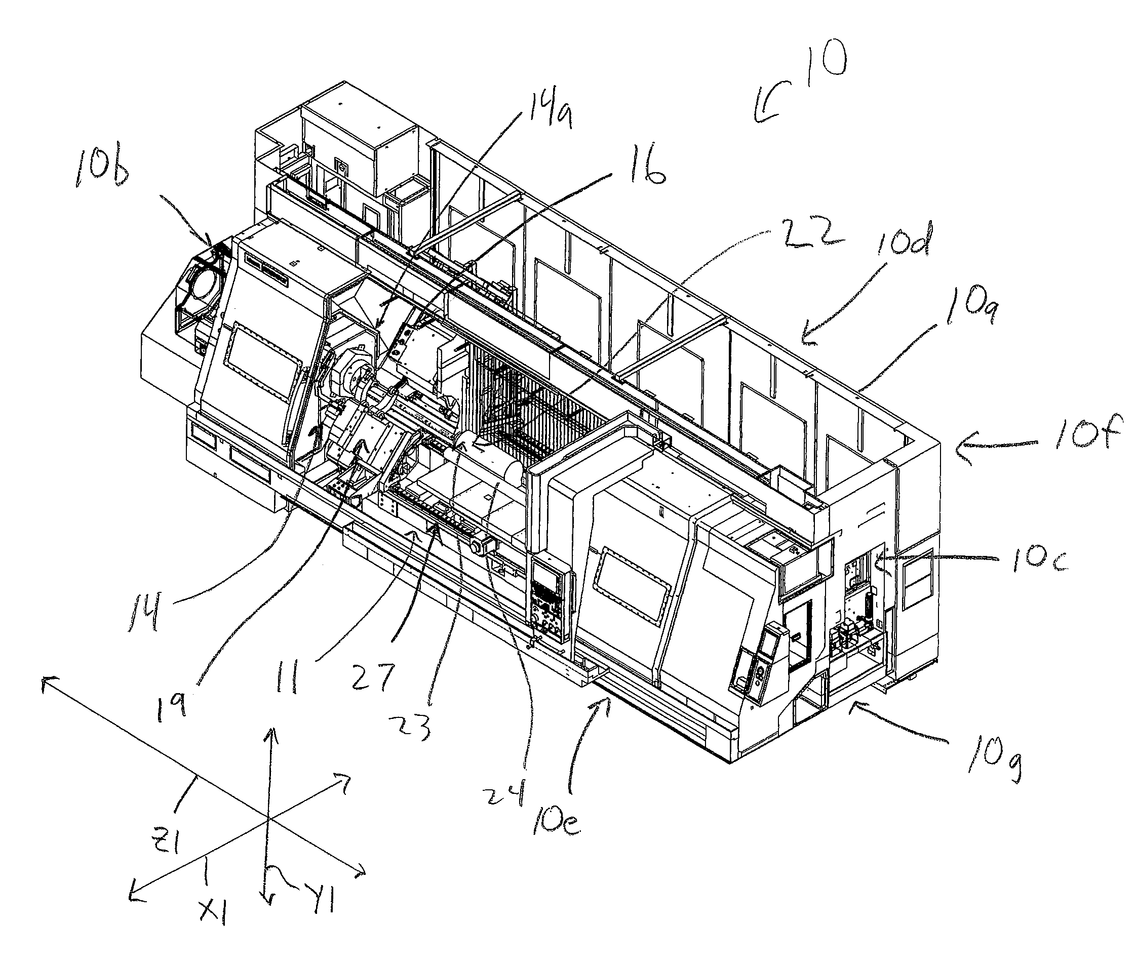 Machine Tool Apparatus And Method