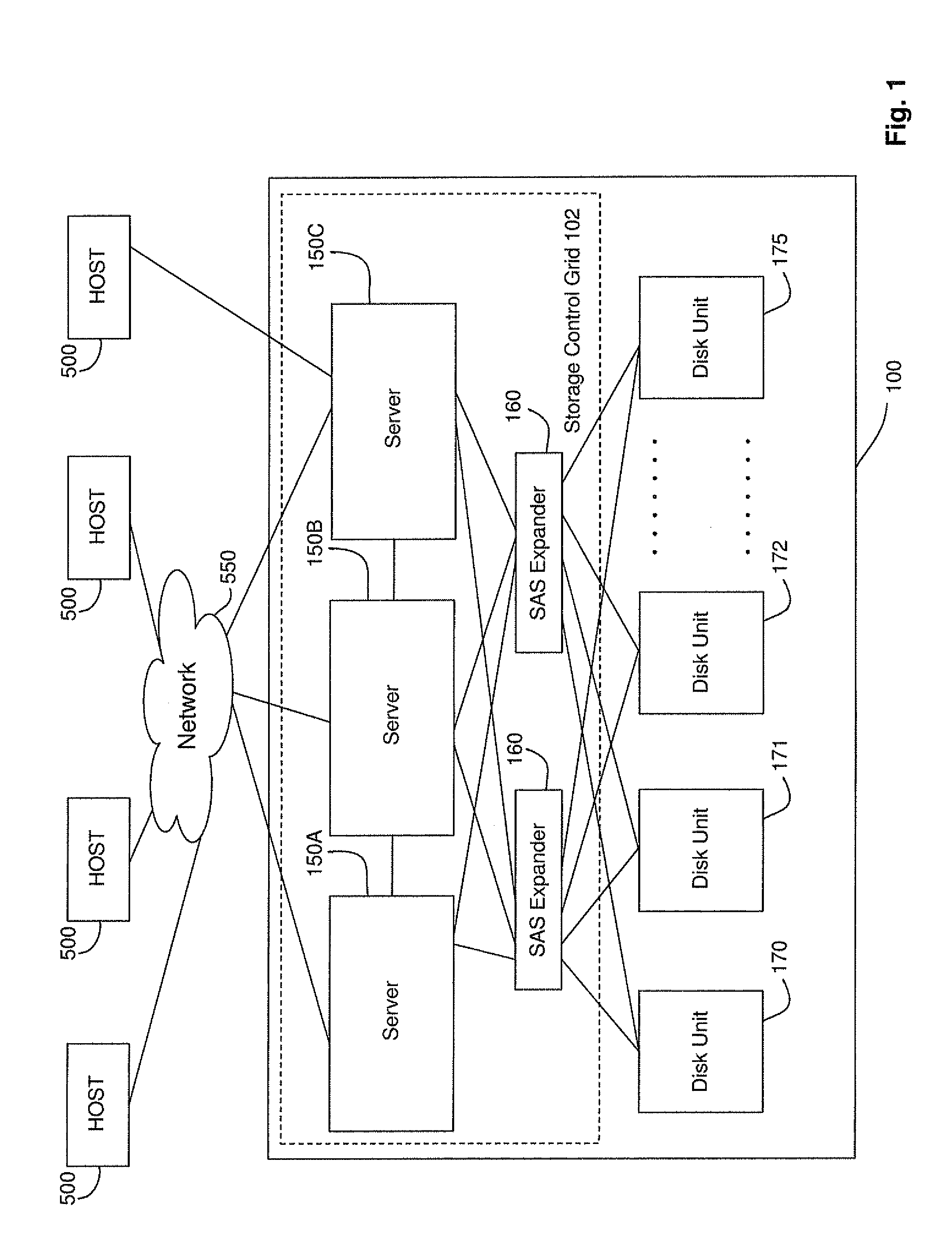 Grid storage system and method of operating thereof