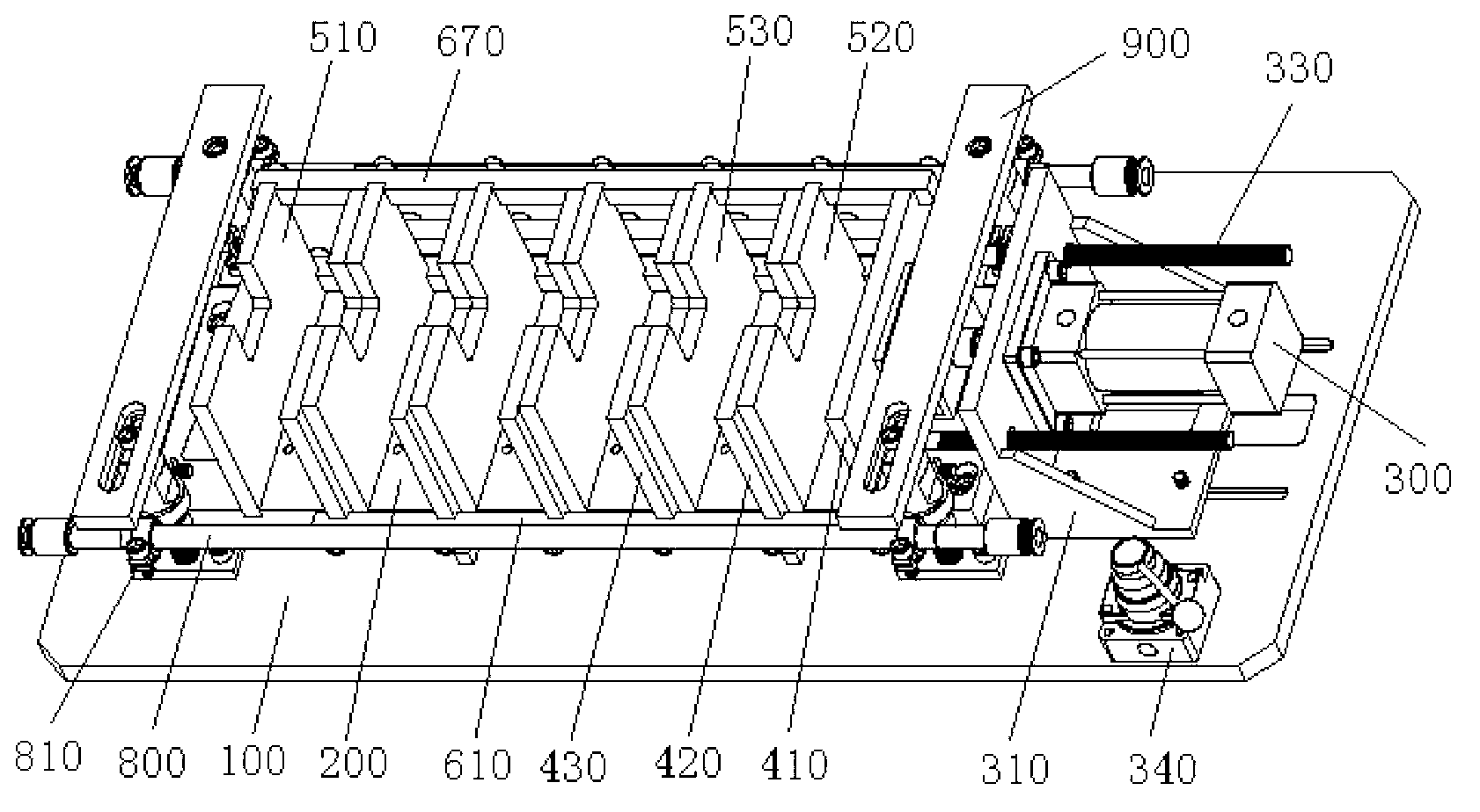 Battery pole group welding device and method
