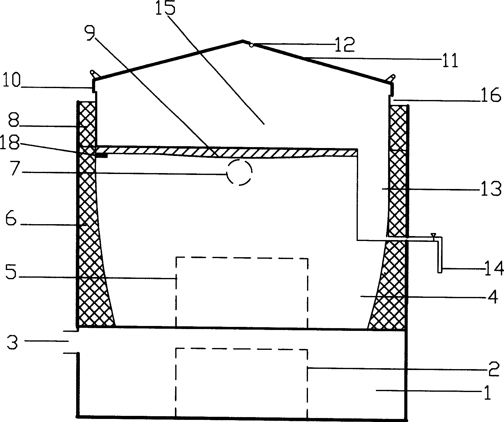 Method for processing steamed and baked bread and special-purpose equipment stove for steaming and baking
