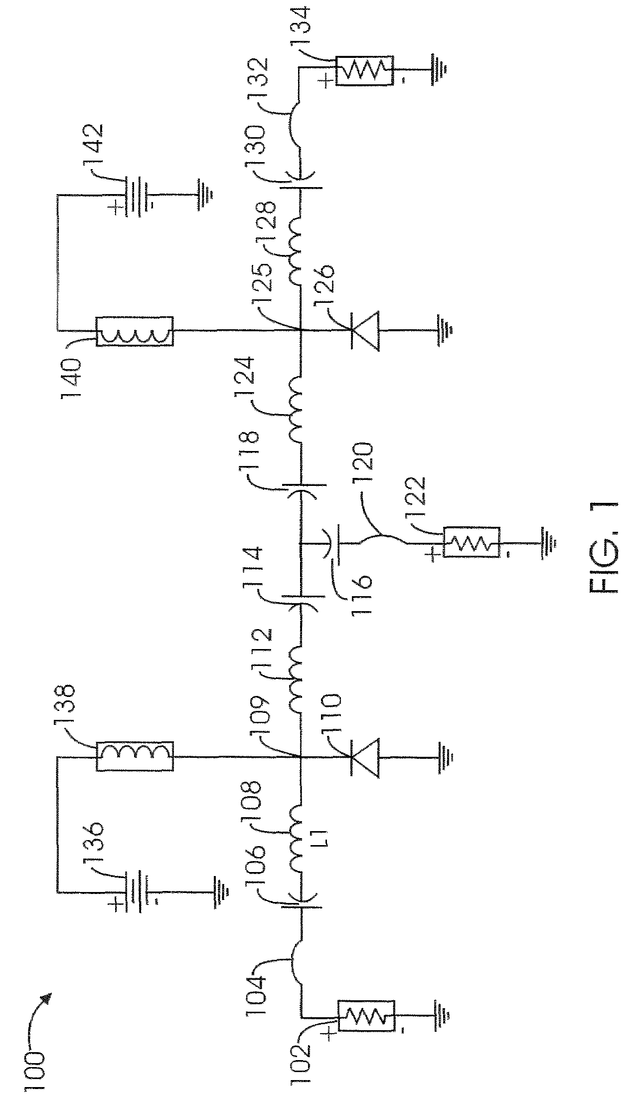 Method to improve characteristics of PIN diode switches, attenuators, and limiters by control of nodal signal voltage amplitude