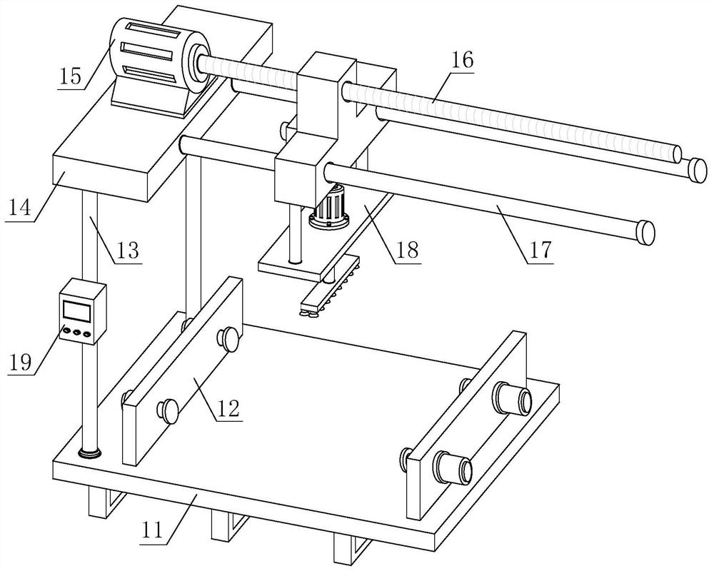 A special machine for assembly of the upper water chamber of an automobile air conditioner