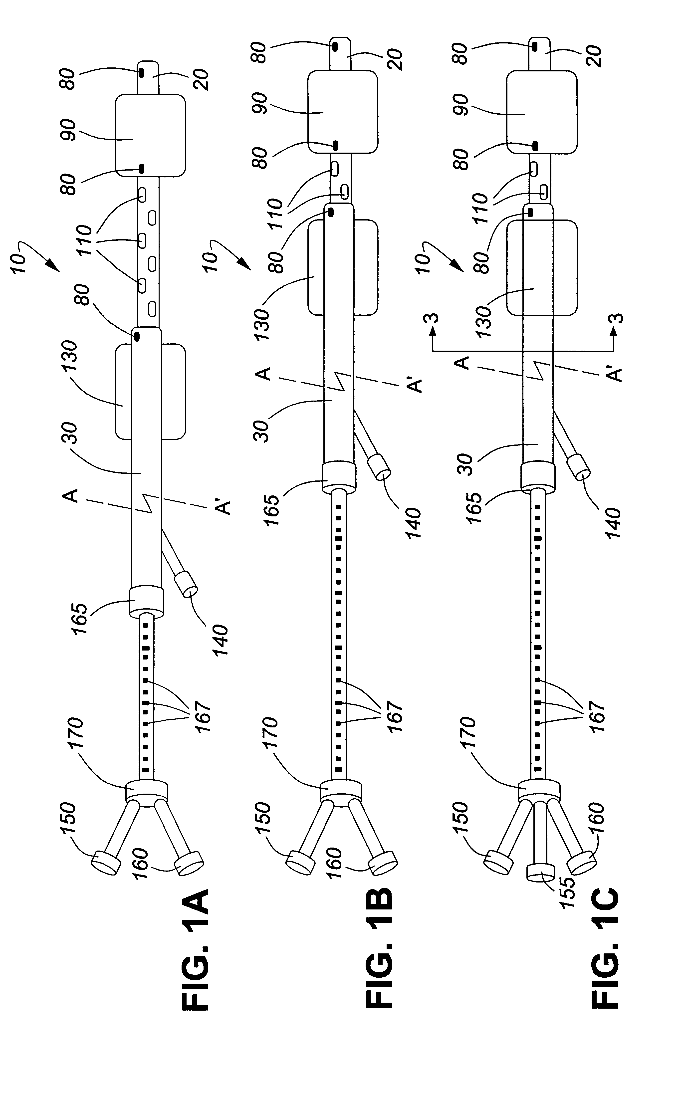 Adjustable multi-balloon local delivery device