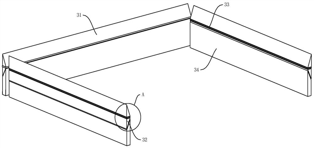 Scaffold anti-skid platform