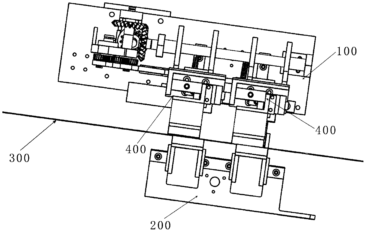 Guide wire friction force measuring device for interventional operation robot