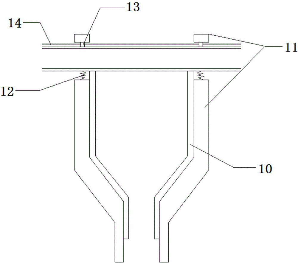 Medical material cleaning and drying device