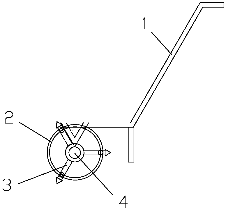 Field test plot accurate bunch planting positioning device