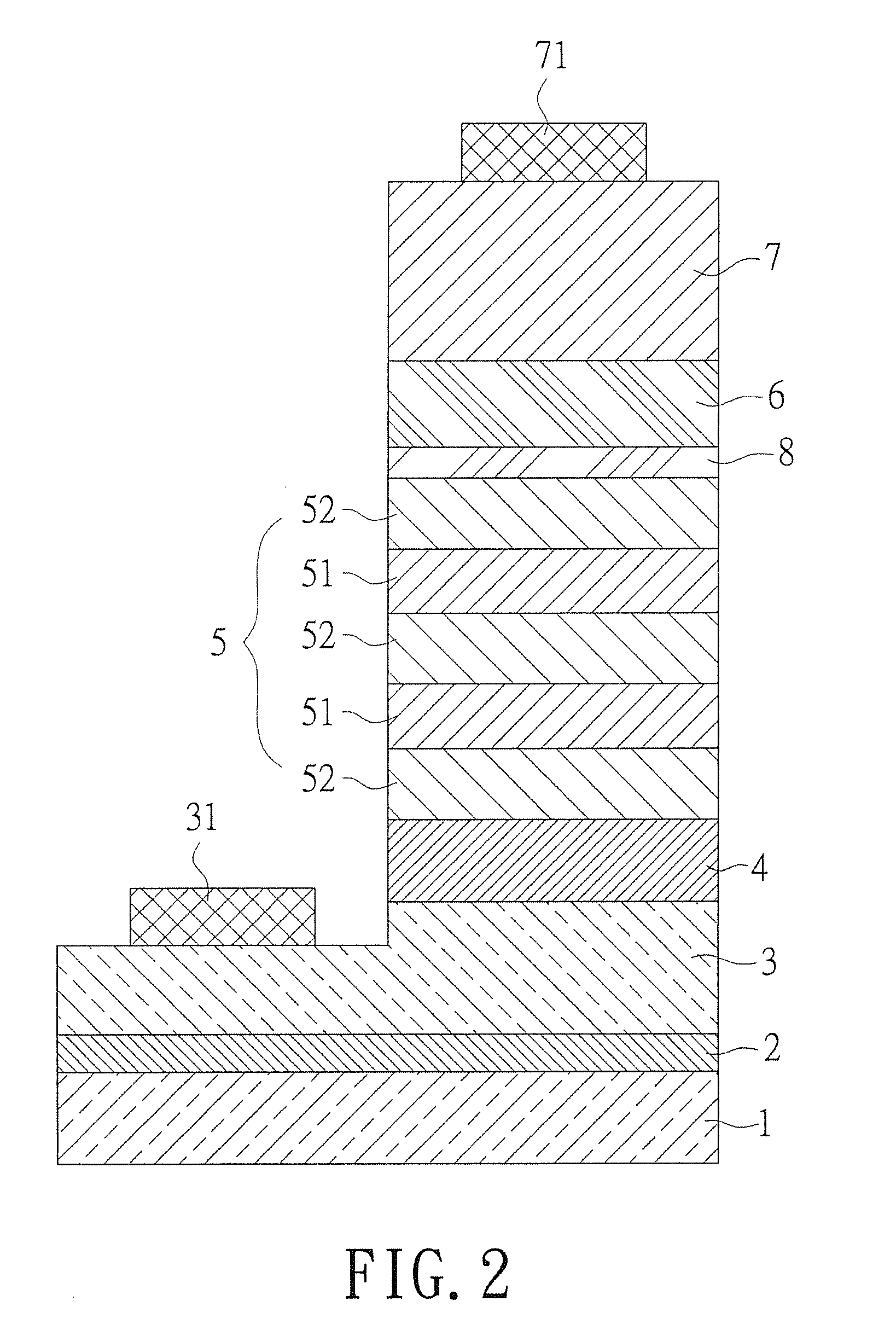 Nitride semiconductor structure and semiconductor light emitting device including the same