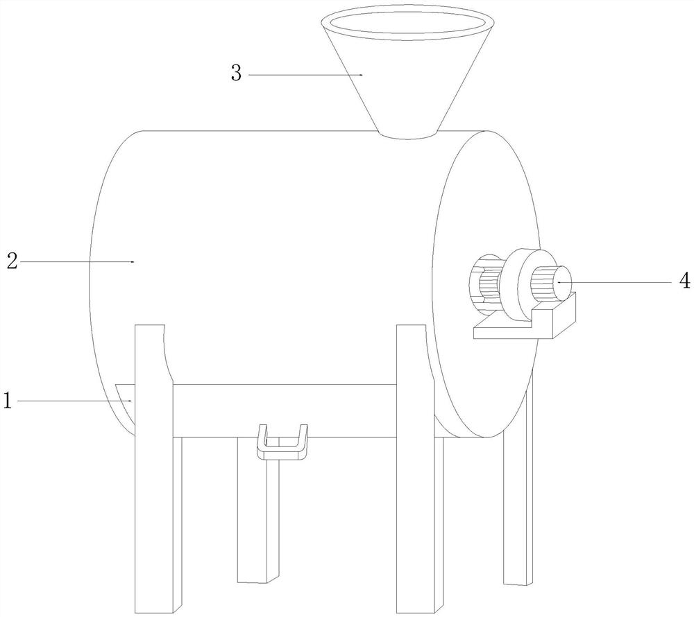 Building concrete mixer