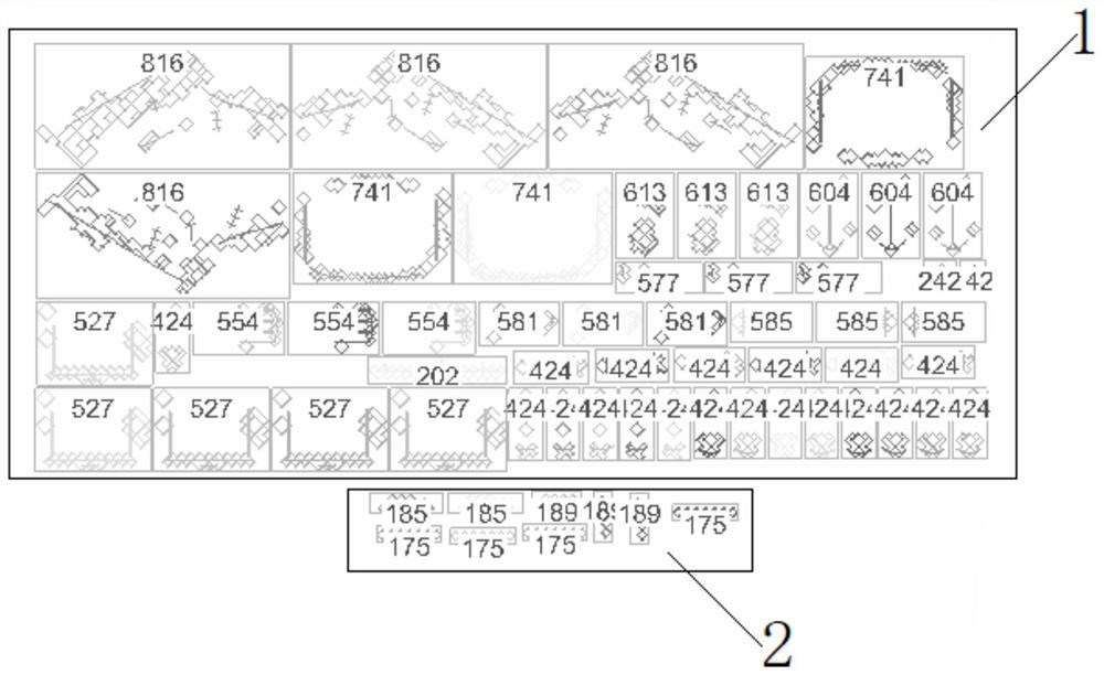 Workpiece typesetting method for three-dimensional photocuring 3D printing