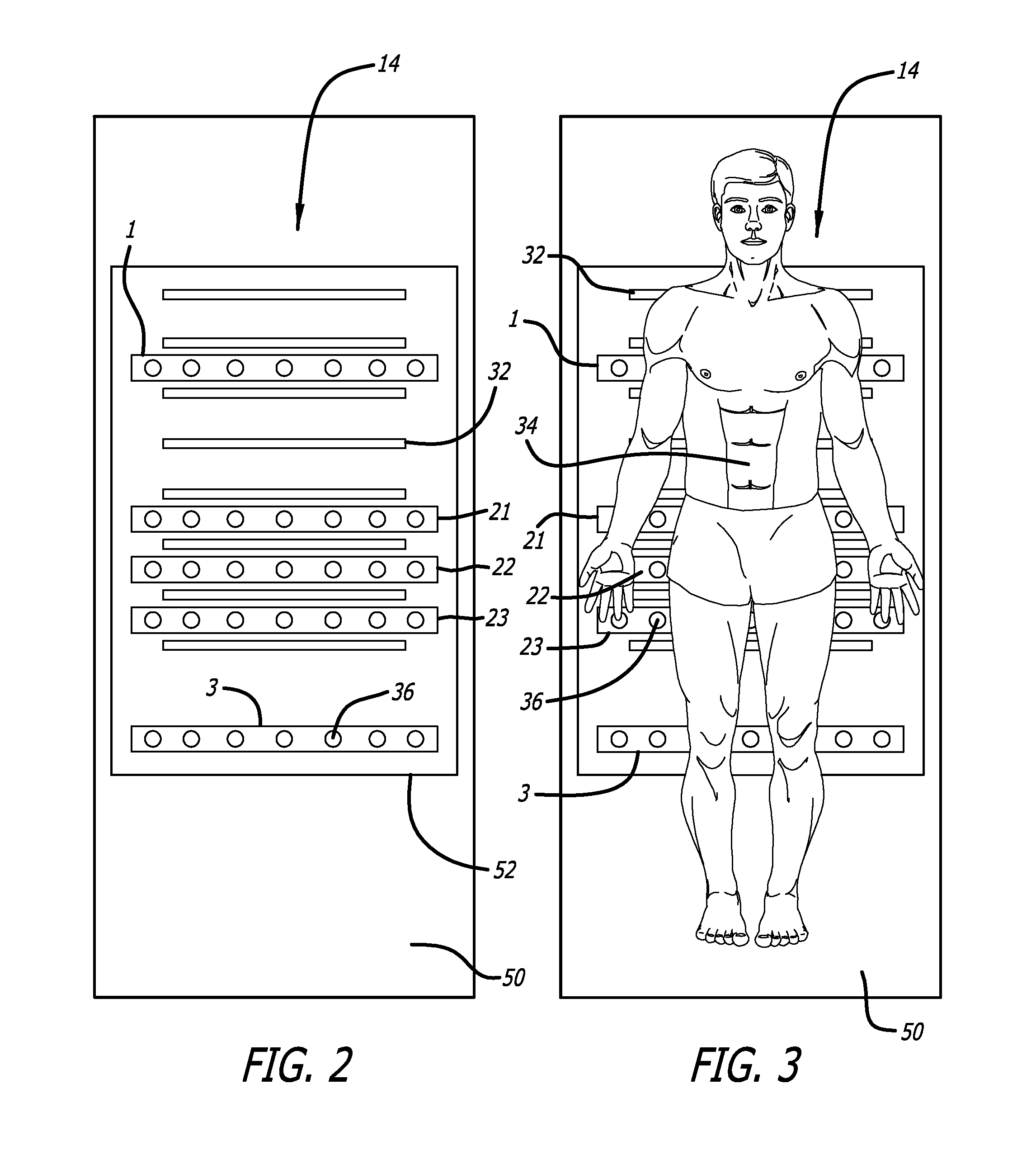 Bed exit and patient detection system
