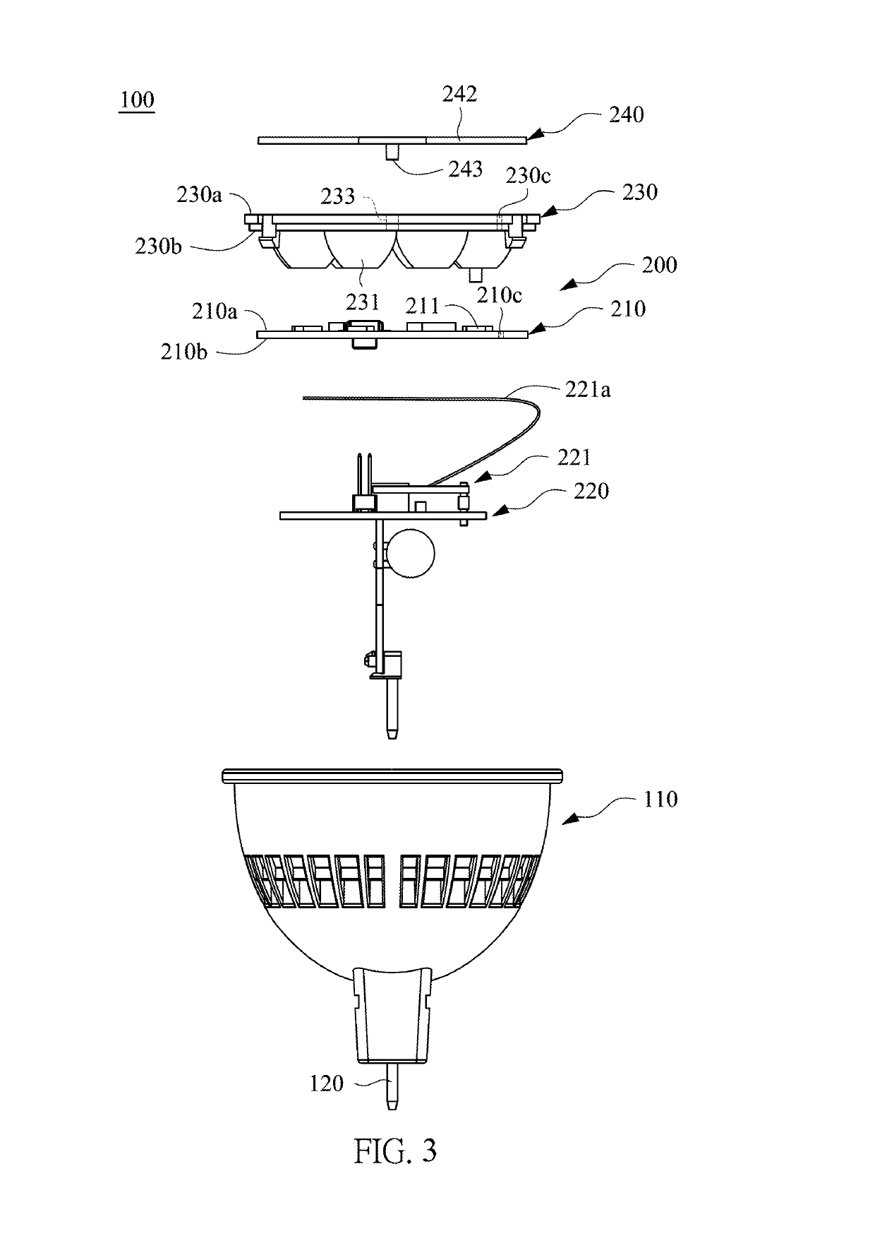 Lamp assembly and lamp using the lamp assembly