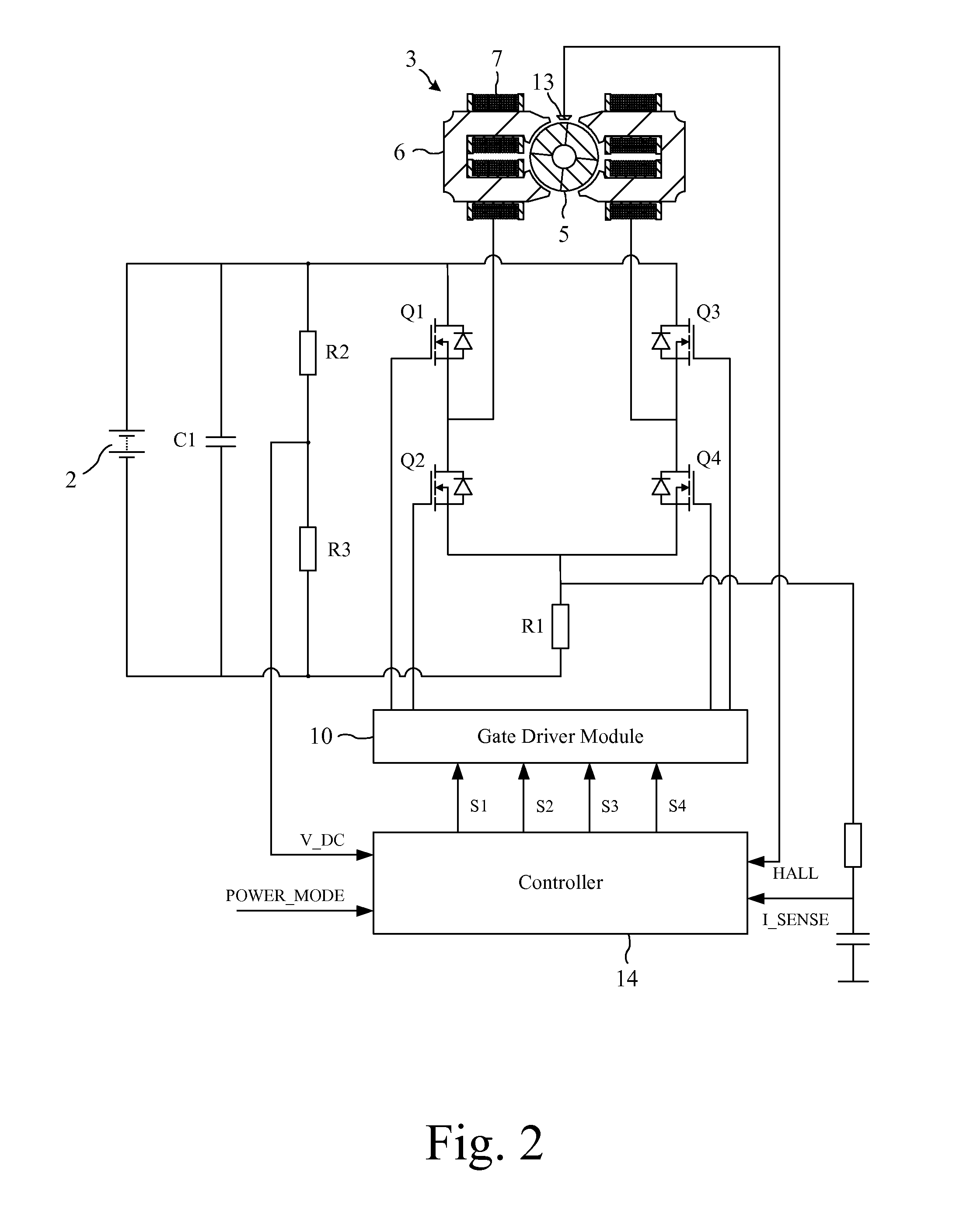 Method of controlling a brushless permanent-magnet motor