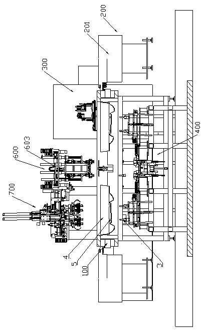 Automatic assembling system for sleeper casing