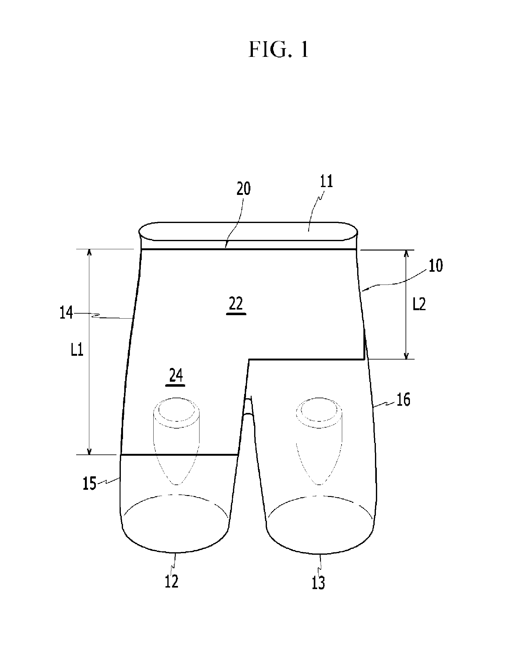 Variable intake manifold for internal combustion engine and variable air intake device using the same