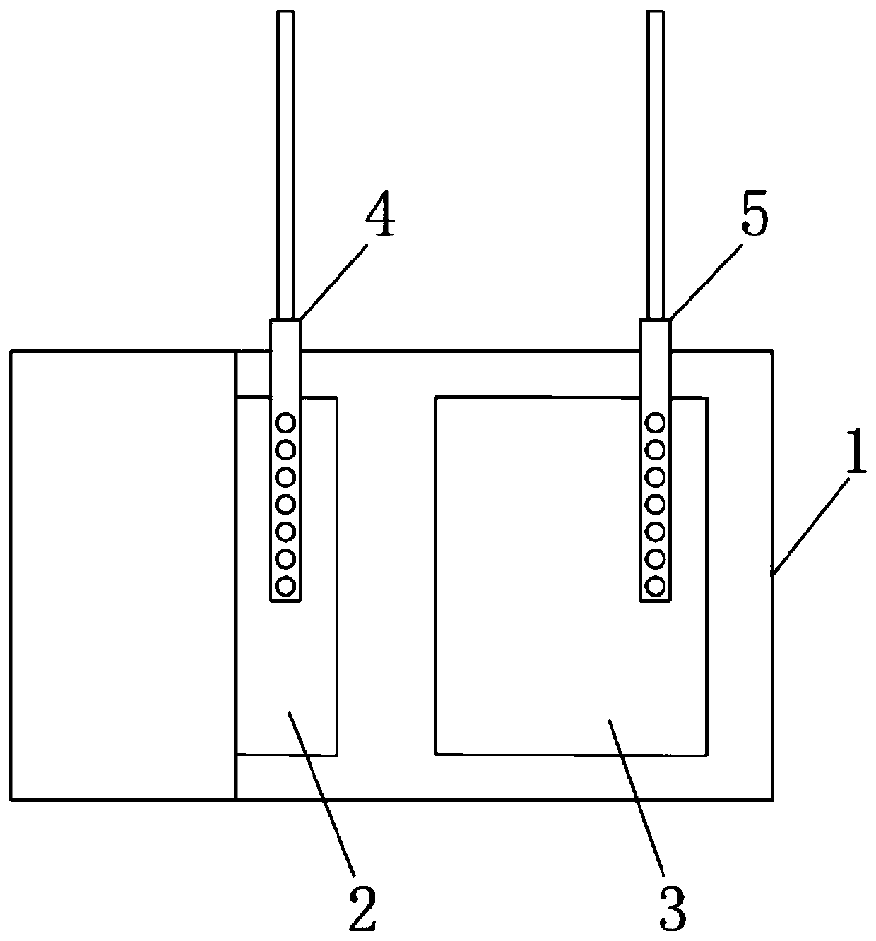 Manufacturing method of aluminum shell pin type bluetooth earphone battery