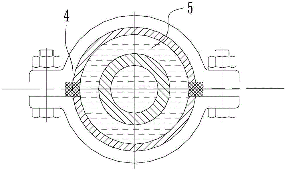 Environment-friendly sealing sleeve for hough nodes