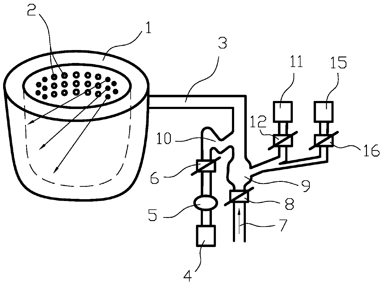 Washstand washing system