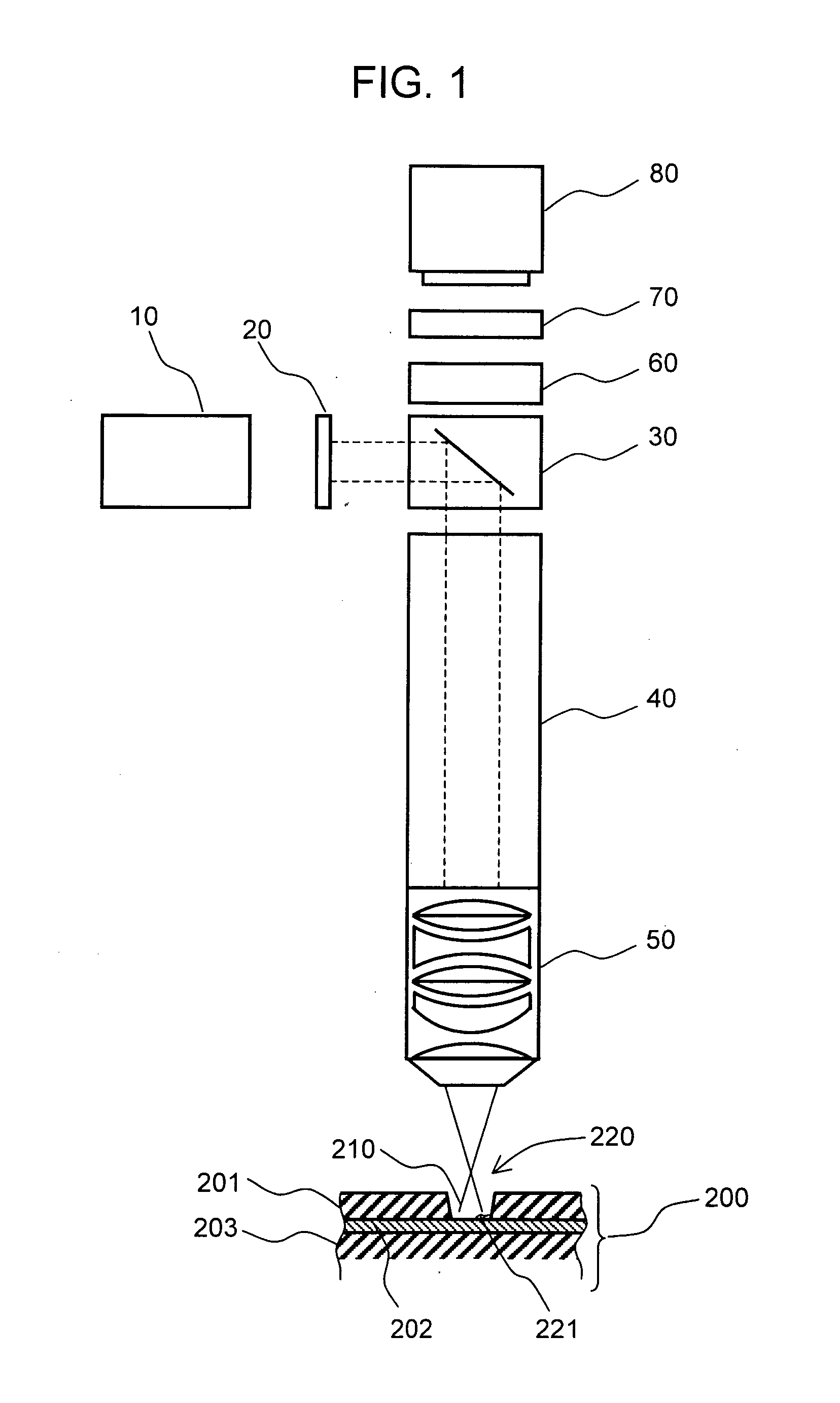 Inspection method and apparatus for partially drilled microvias