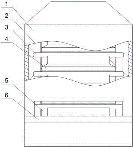 Circulation storage cabinet