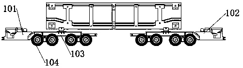 Dual-drive heavy type transport cart