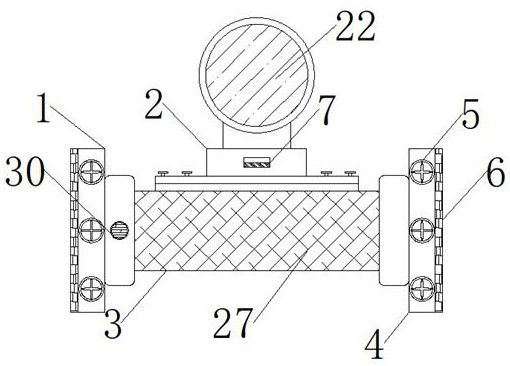 A natural gas intelligent flow detection device