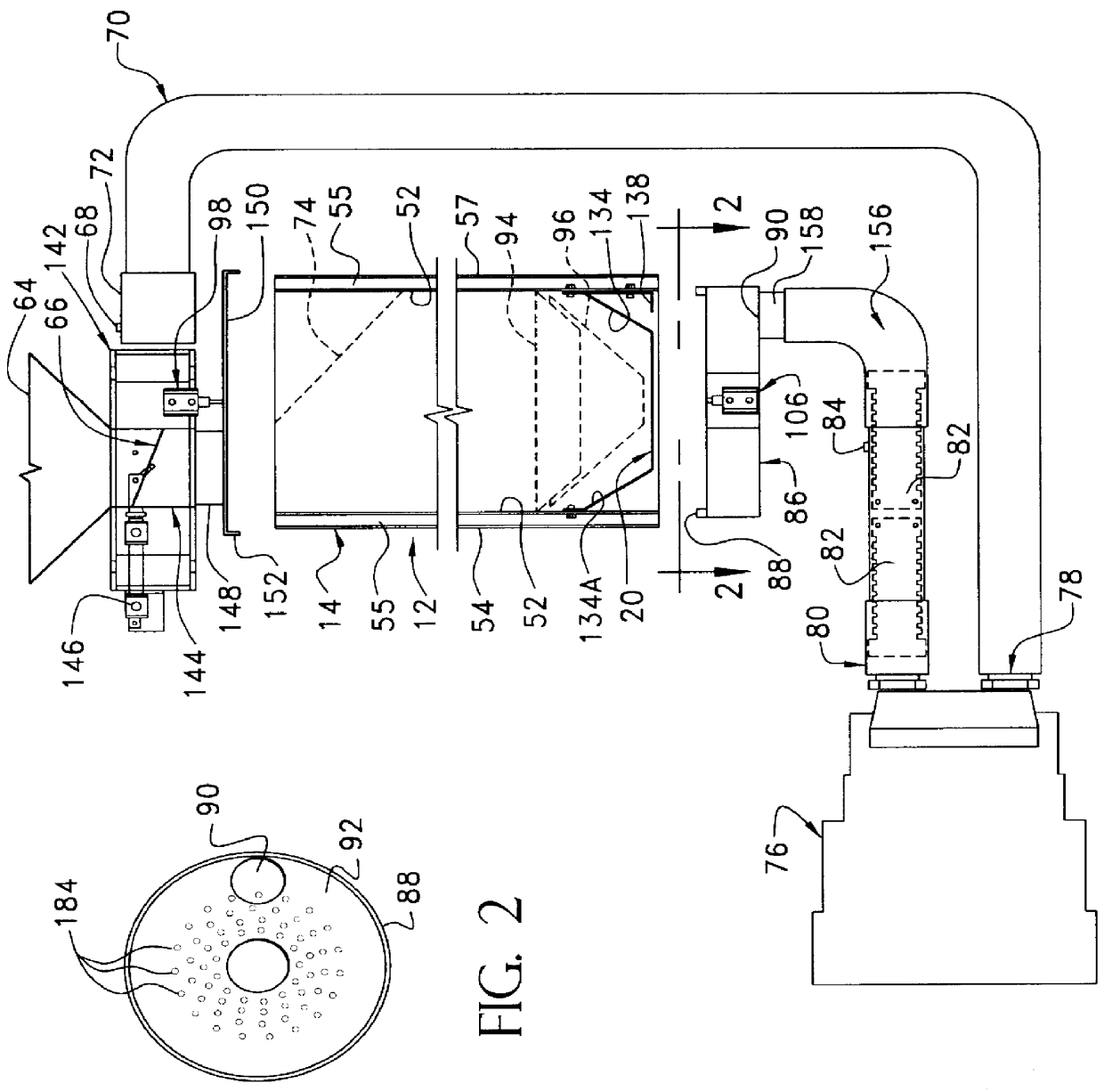 Low pressure dryer